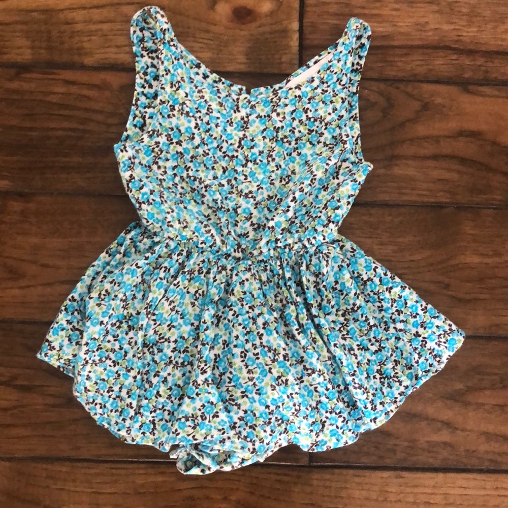 Little Minis Floral Romper